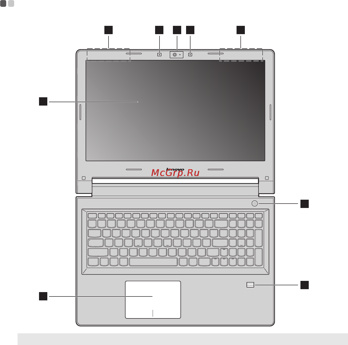Lenovo m5070, 80hk000ark [5/35] Глава 1 общий обзор компьютера