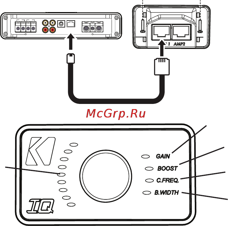 Kicker IQ500.1 [7/14] Установка iqrc