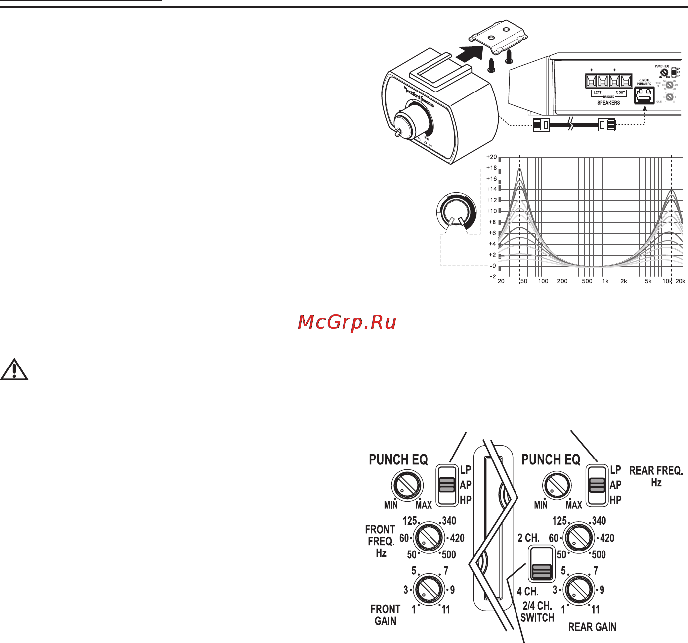 Rockford Fosgate T600-4 [10/12] Эксплуатация