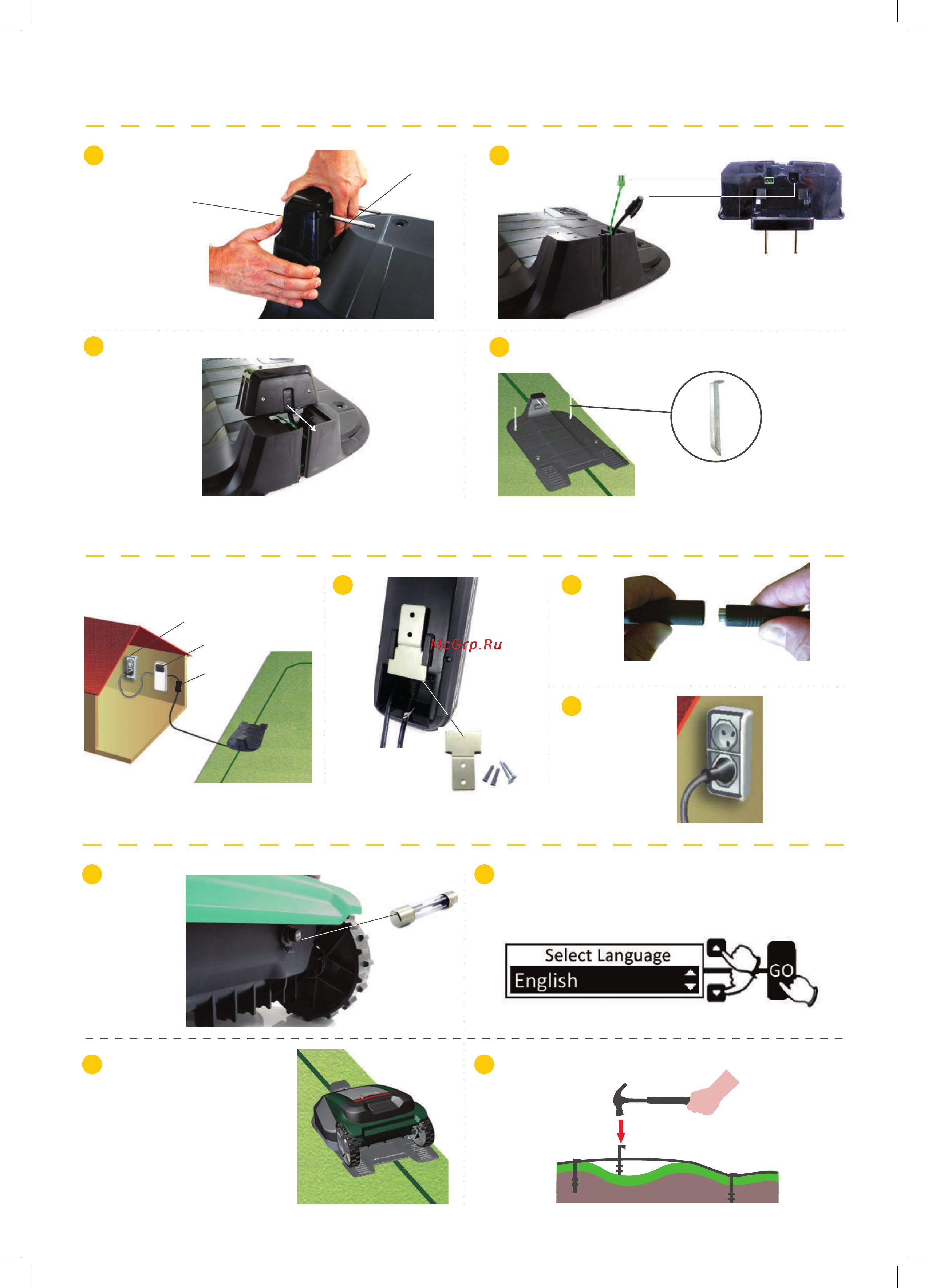 Robomow RC312 [4/4] Power box installation