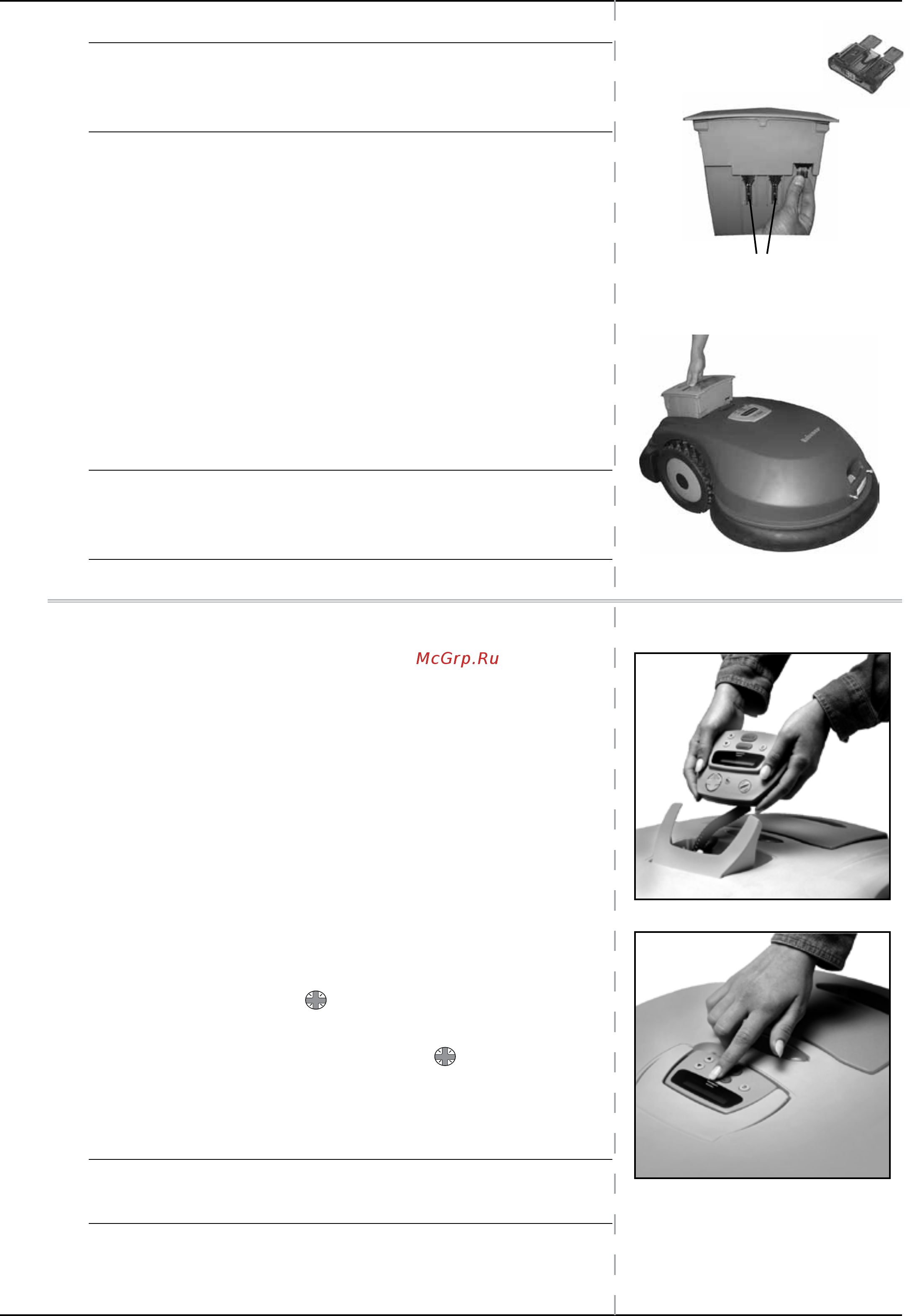 Robomow RL855 [31/84] Chapter 3 preparing robomow