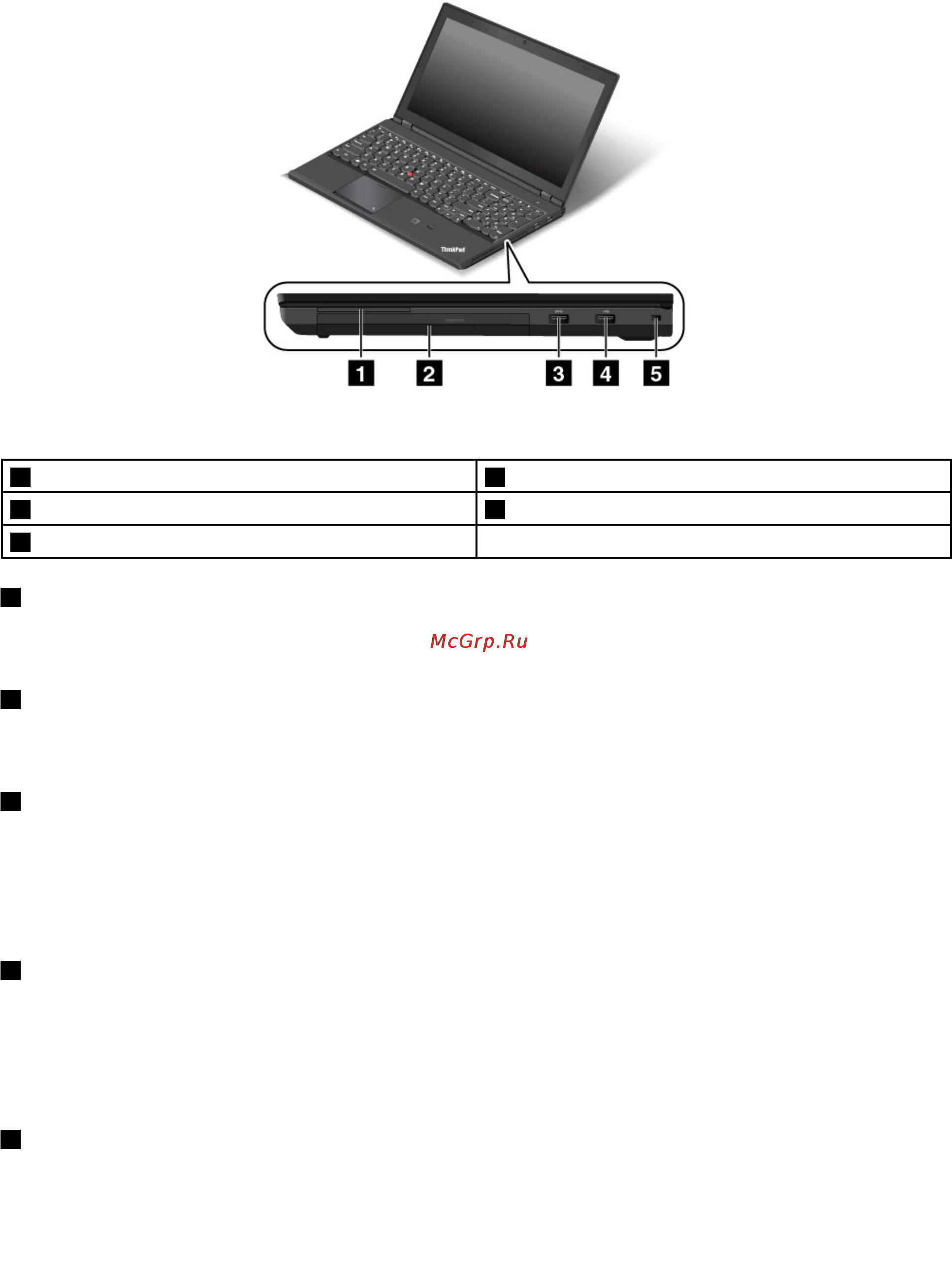 Lenovo thinkpad t540p, 20be009art [19/182] Right side view