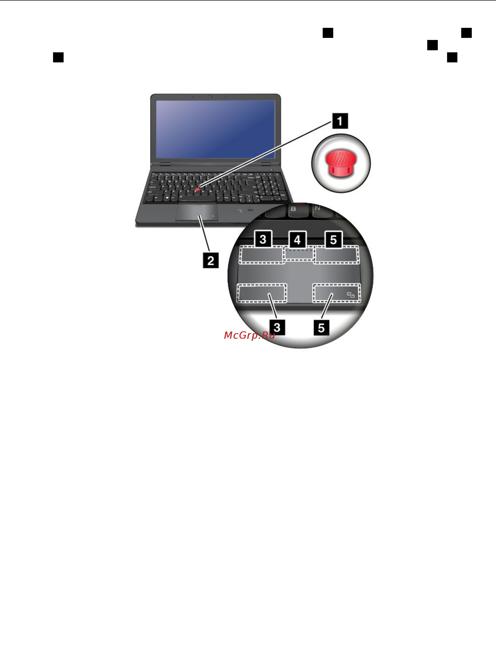 Lenovo thinkpad t540p, 20be0098rt [39/182] Using the thinkpad pointing device