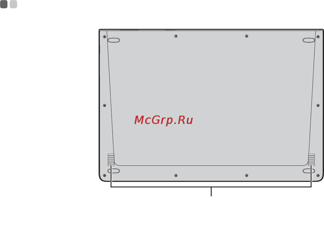 Lenovo ideapad yoga 3 pro 13, 80he00hmrk [18/40] Вид снизу