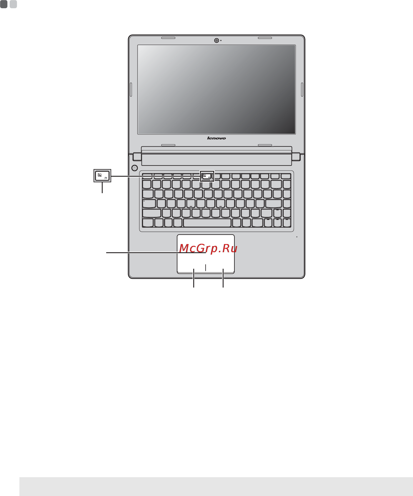 Lenovo ideapad s4070, 80gq000frk [16/46] Использование сенсорной панели