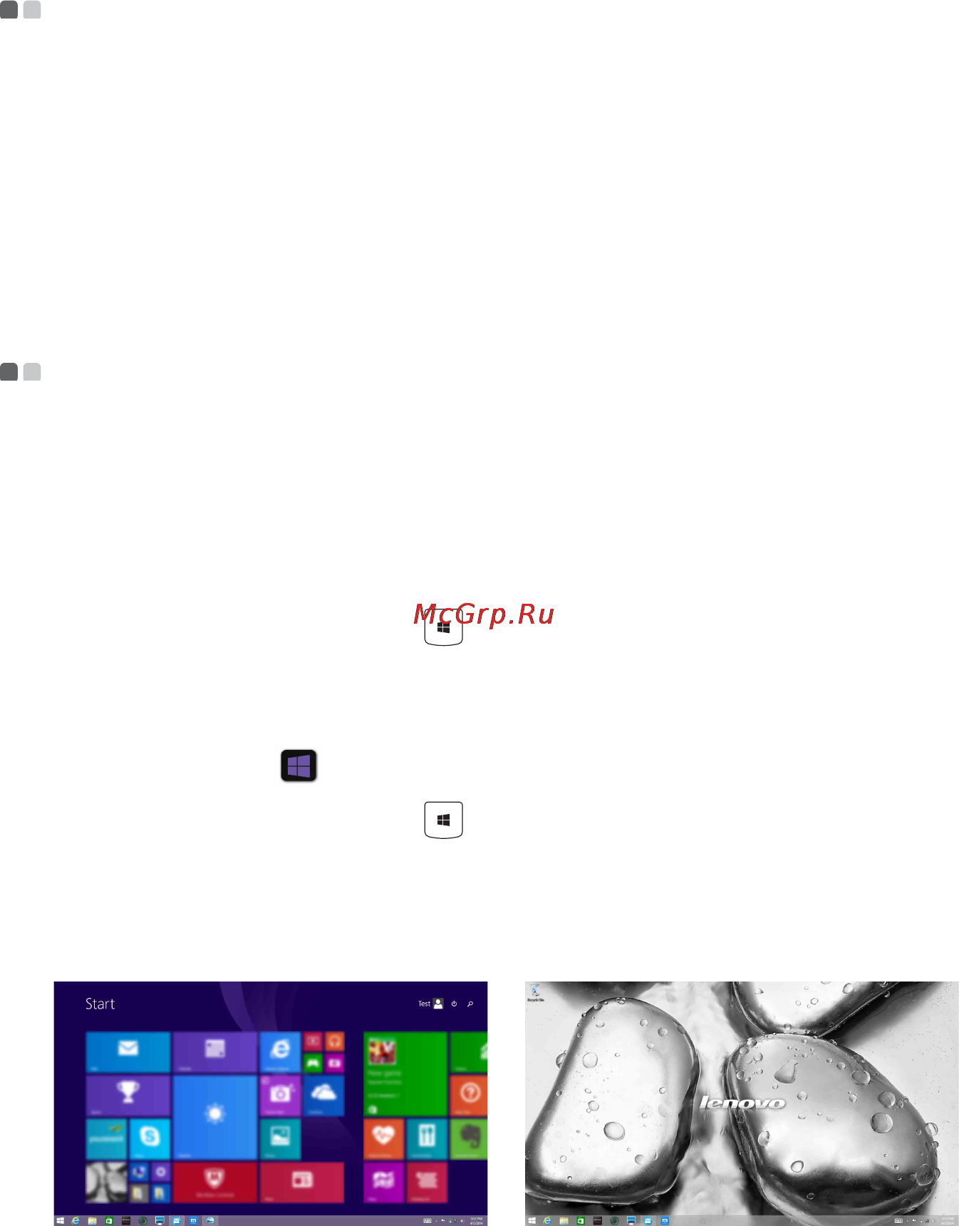Lenovo ideapad s4070, 80gq000qrk [25/46] Глава 3 начало использования windows 8