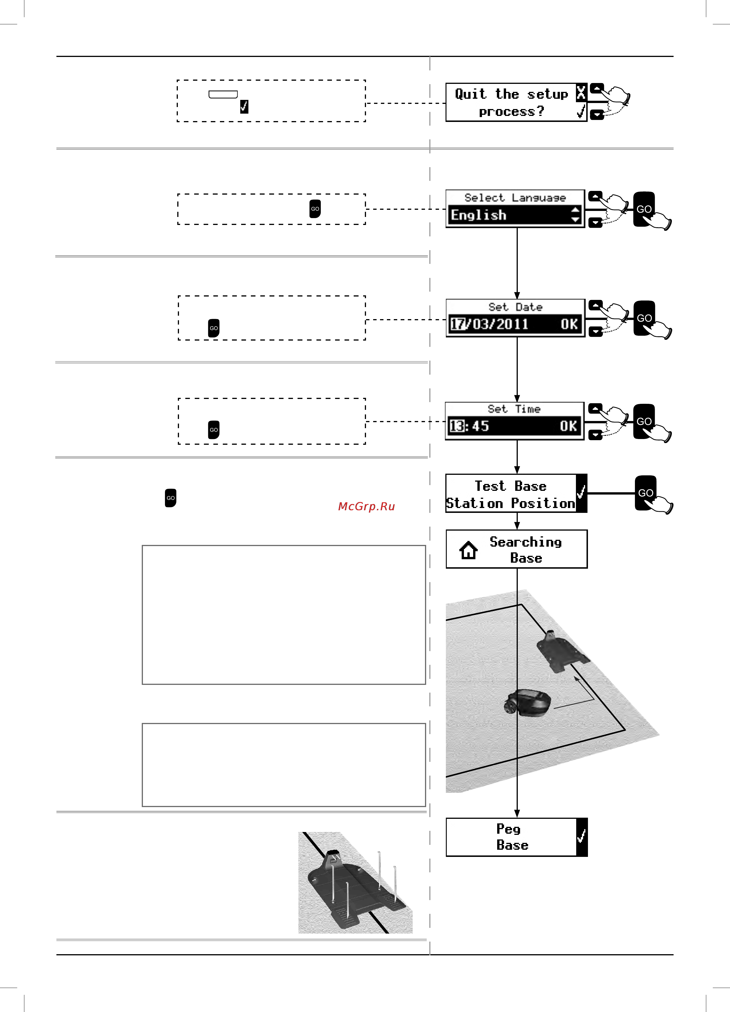 Robomow RS630 [26/56] Select language