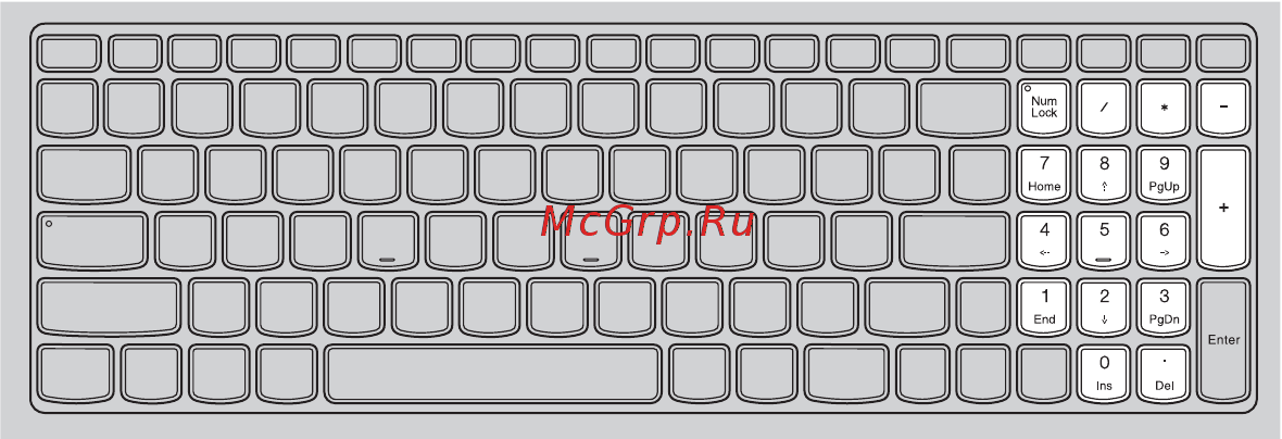 Lenovo b70-80, 80mr02nxrk [7/54] Использование клавиатуры