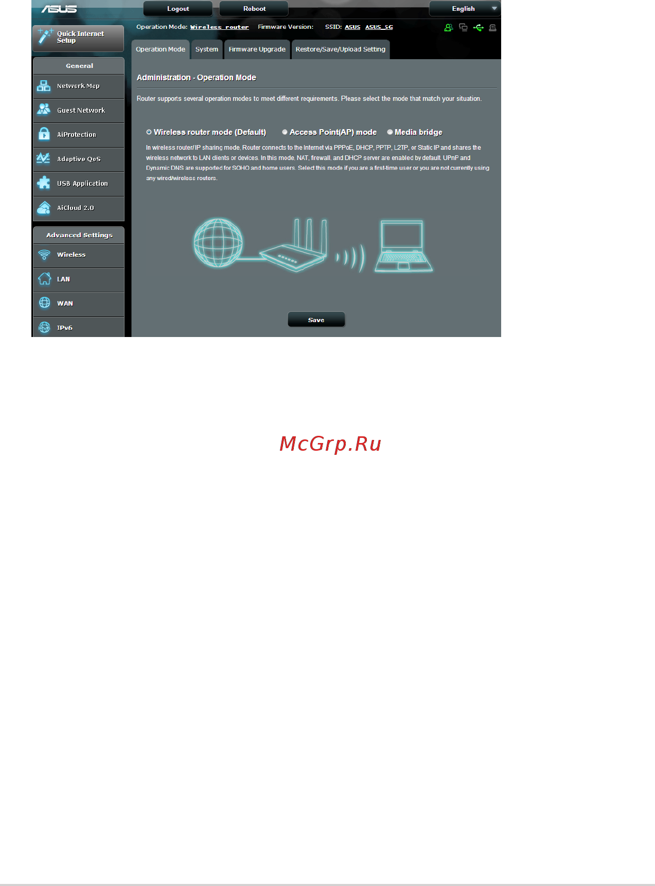 Asus rt-ac5300 [89/142] Administration
