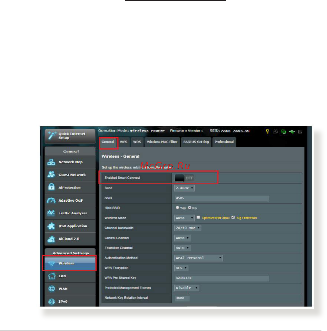 Asus rt-ac5300 [94/142] Smart connect