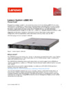 Lenovo x3550 m5, 5463e1g Инструкция по эксплуатации