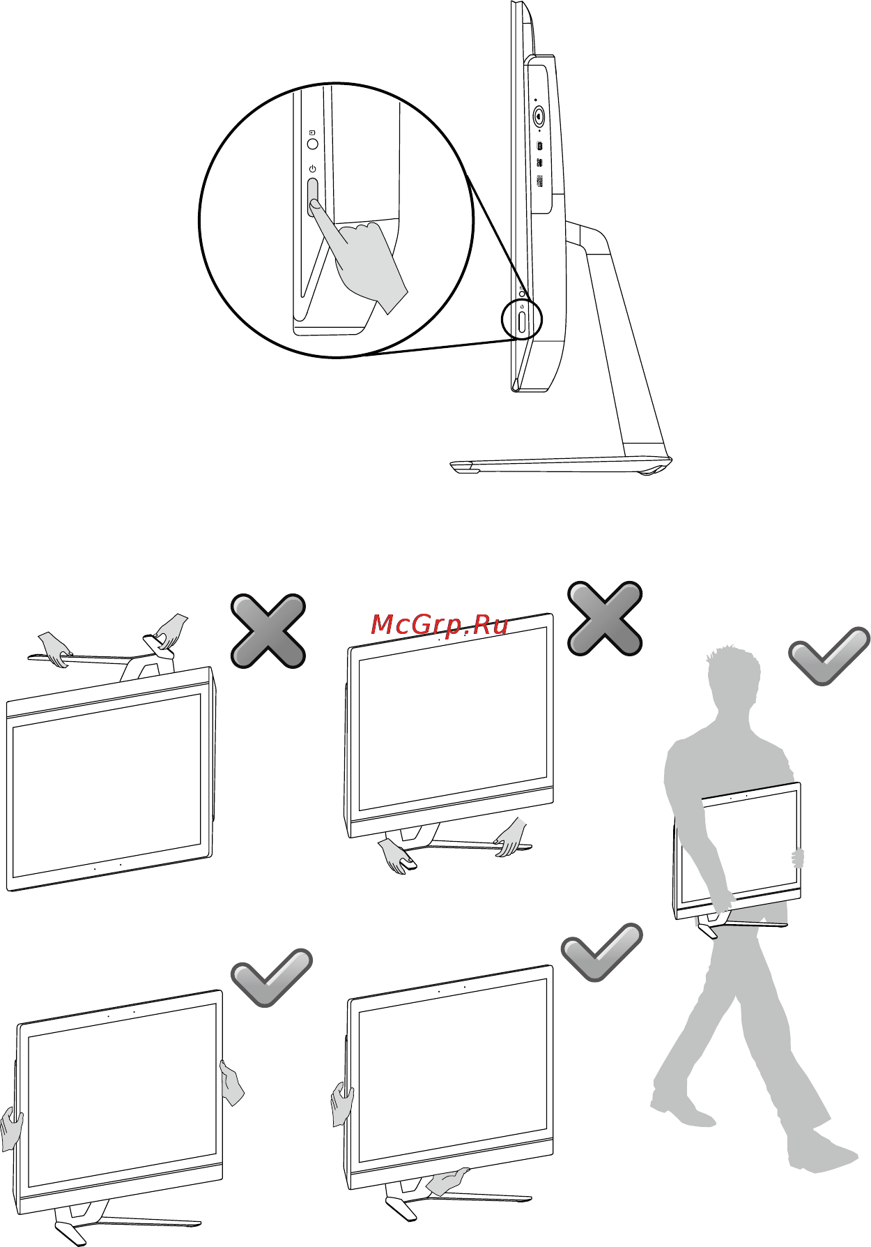 Lenovo ideacentre c40-30, f0b400gqrk [14/59] Important information about using the computer