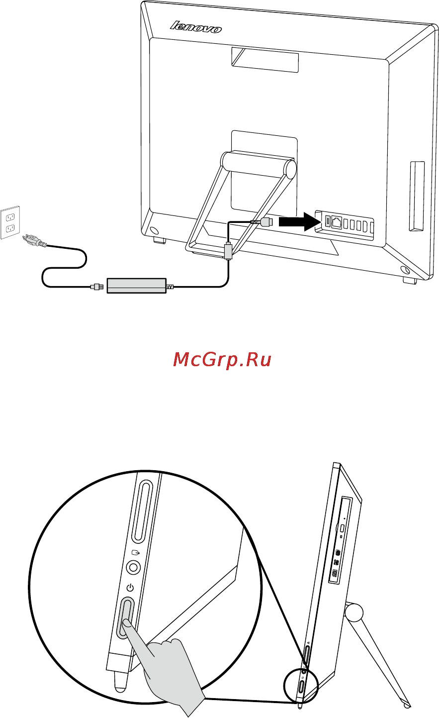 Lenovo thinkcentre s50-30, f0ba003yrk [12/51] Connecting your computer