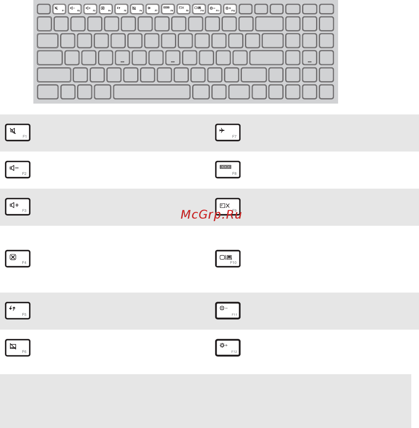 Lenovo ideapad 100-15ibd, 80qq00s9rk [8/29] Горячие клавиши