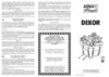 Aquael DEKOR Инструкция по эксплуатации