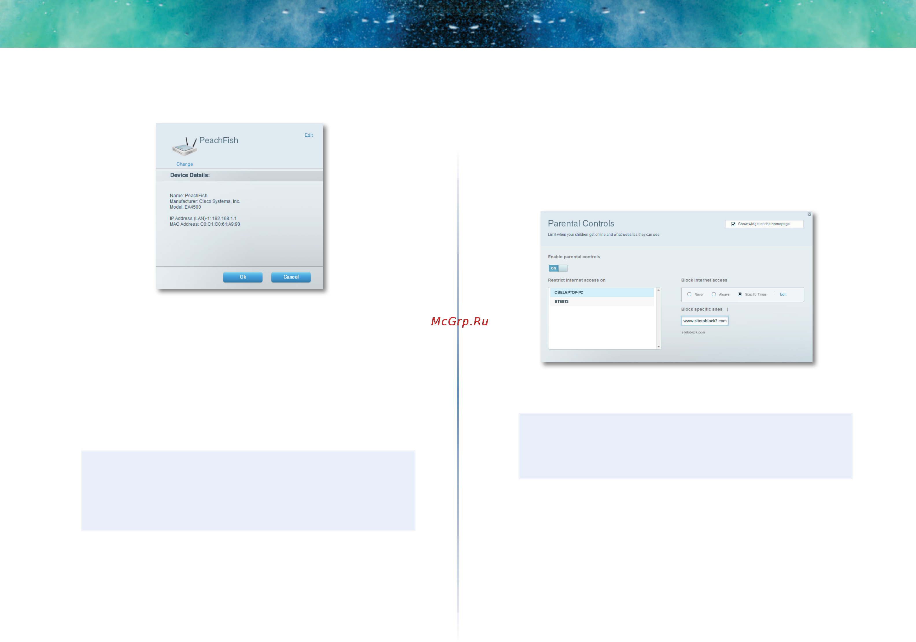 Linksys ea6400-ee [17/124] How to set up parental controls