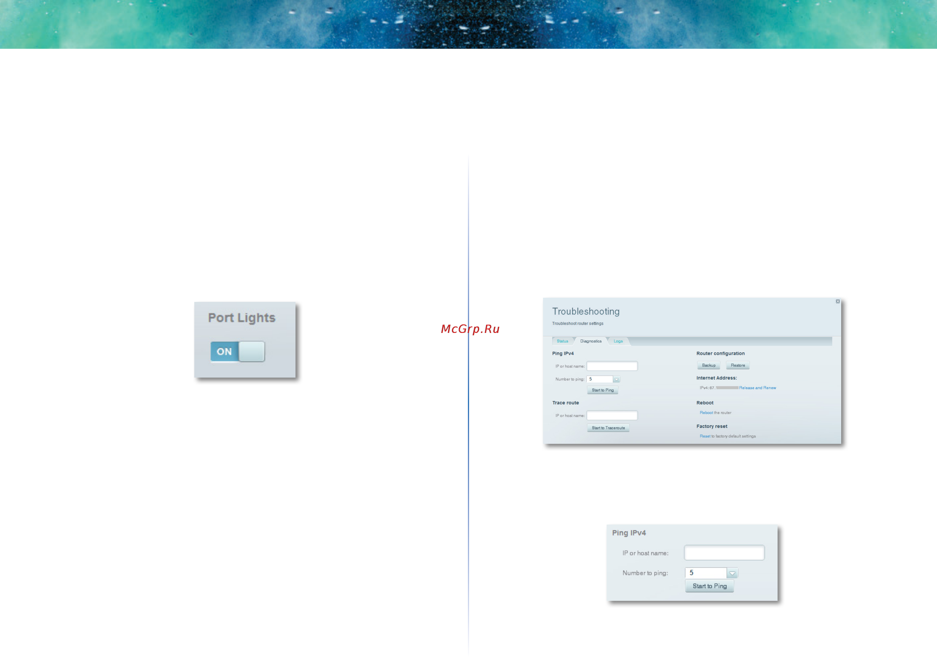 Linksys ea6400-ee [53/124] How to disable the ethernet port status lights