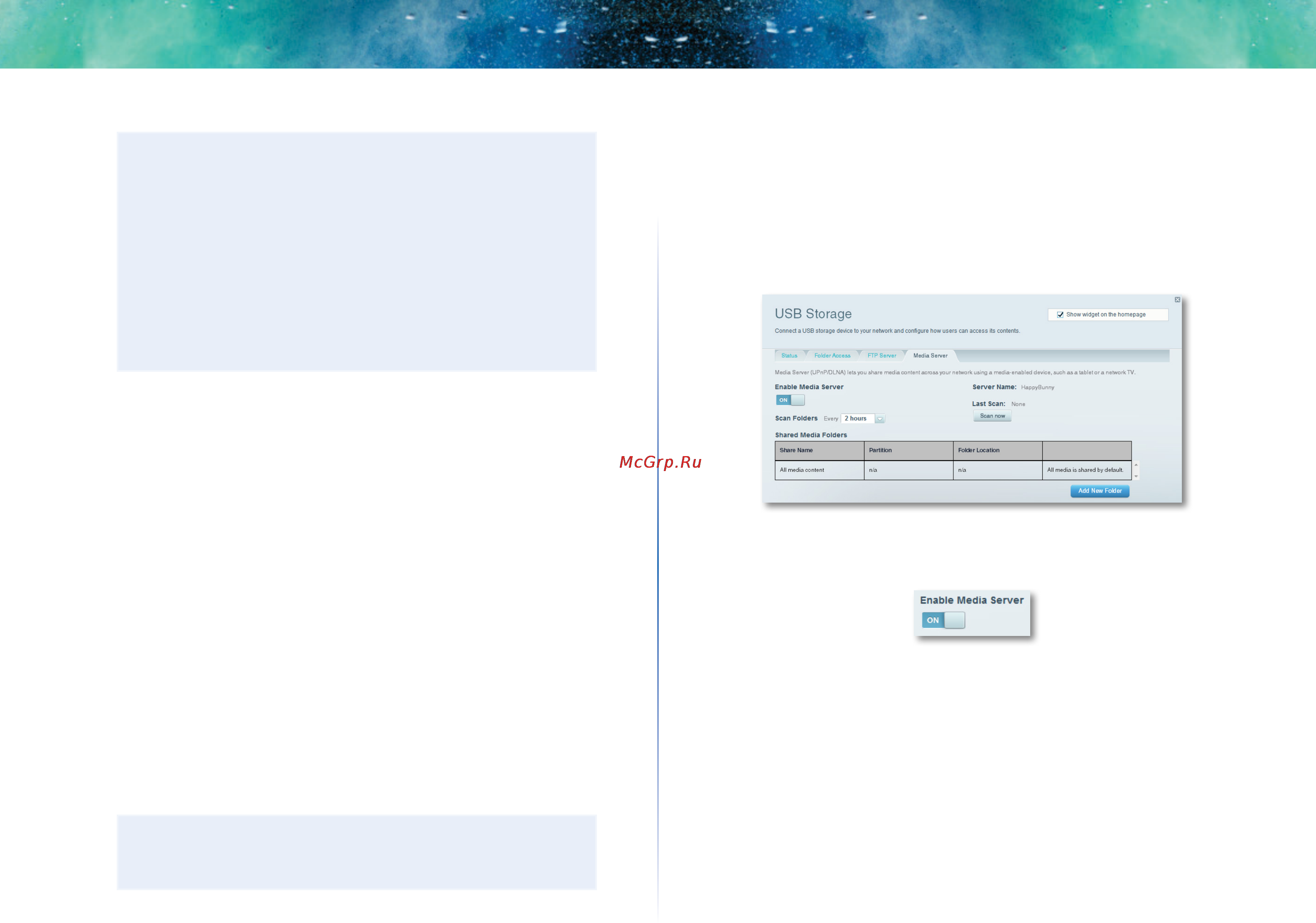 Linksys ea6400-ee [85/124] Configuration de votre routeur comme serveur multimédia