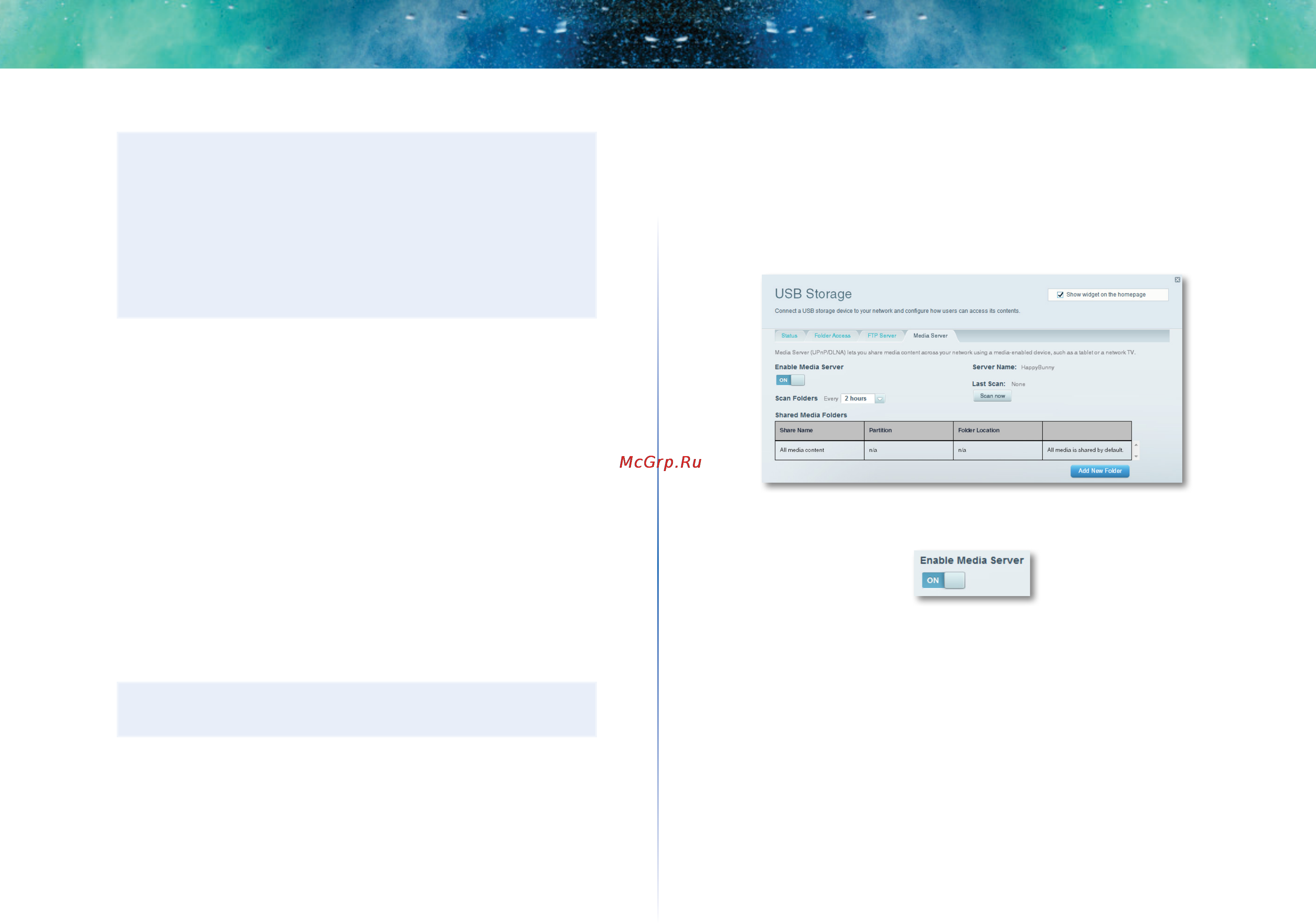 Linksys ea6300-ee [24/61] How to set up your router as a media server