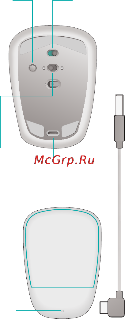 Logitech ultrathin touch mouse t630 [32/132] По русски
