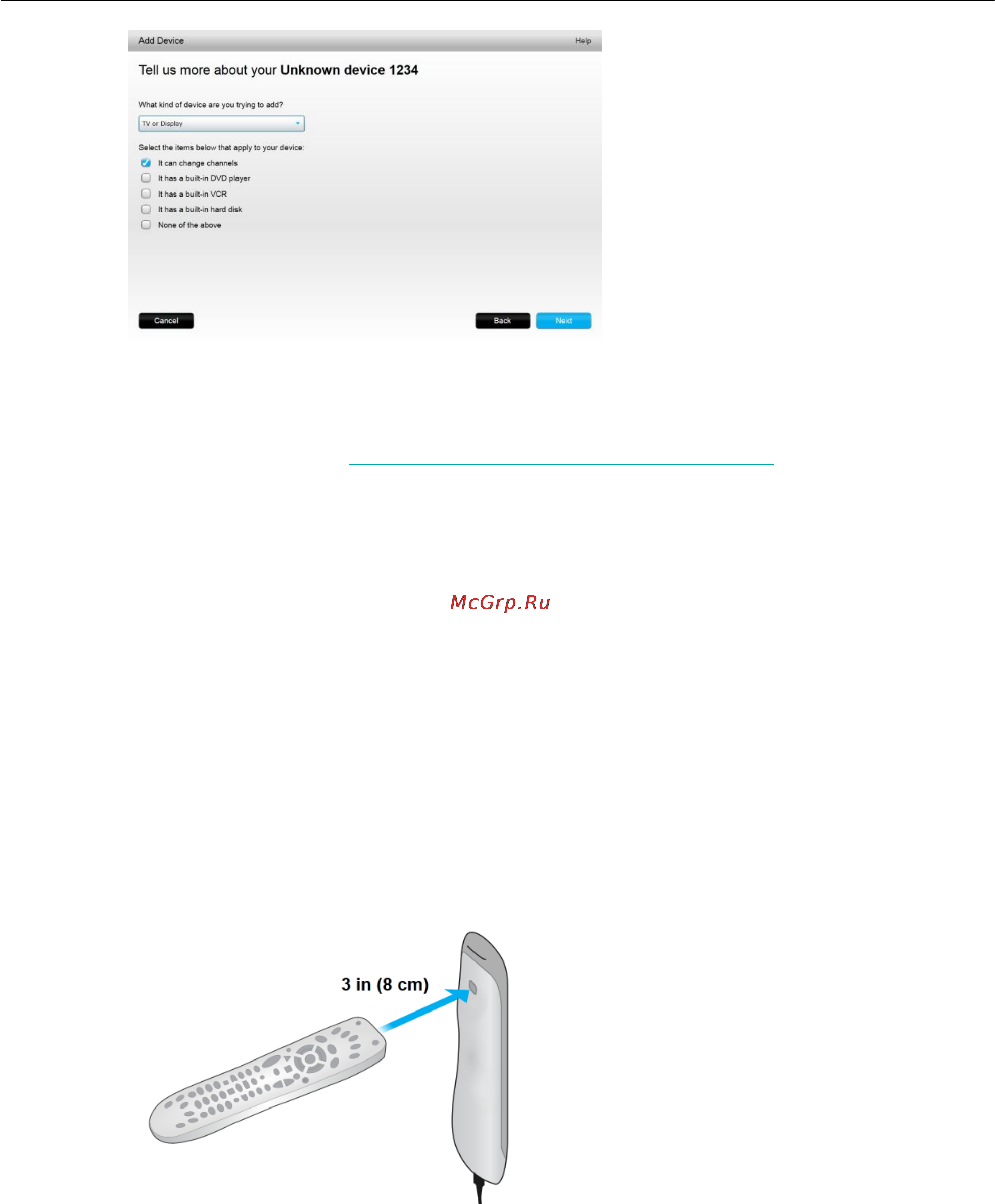 Logitech harmony ultimate [19/54] Using the teach commands function to add a device