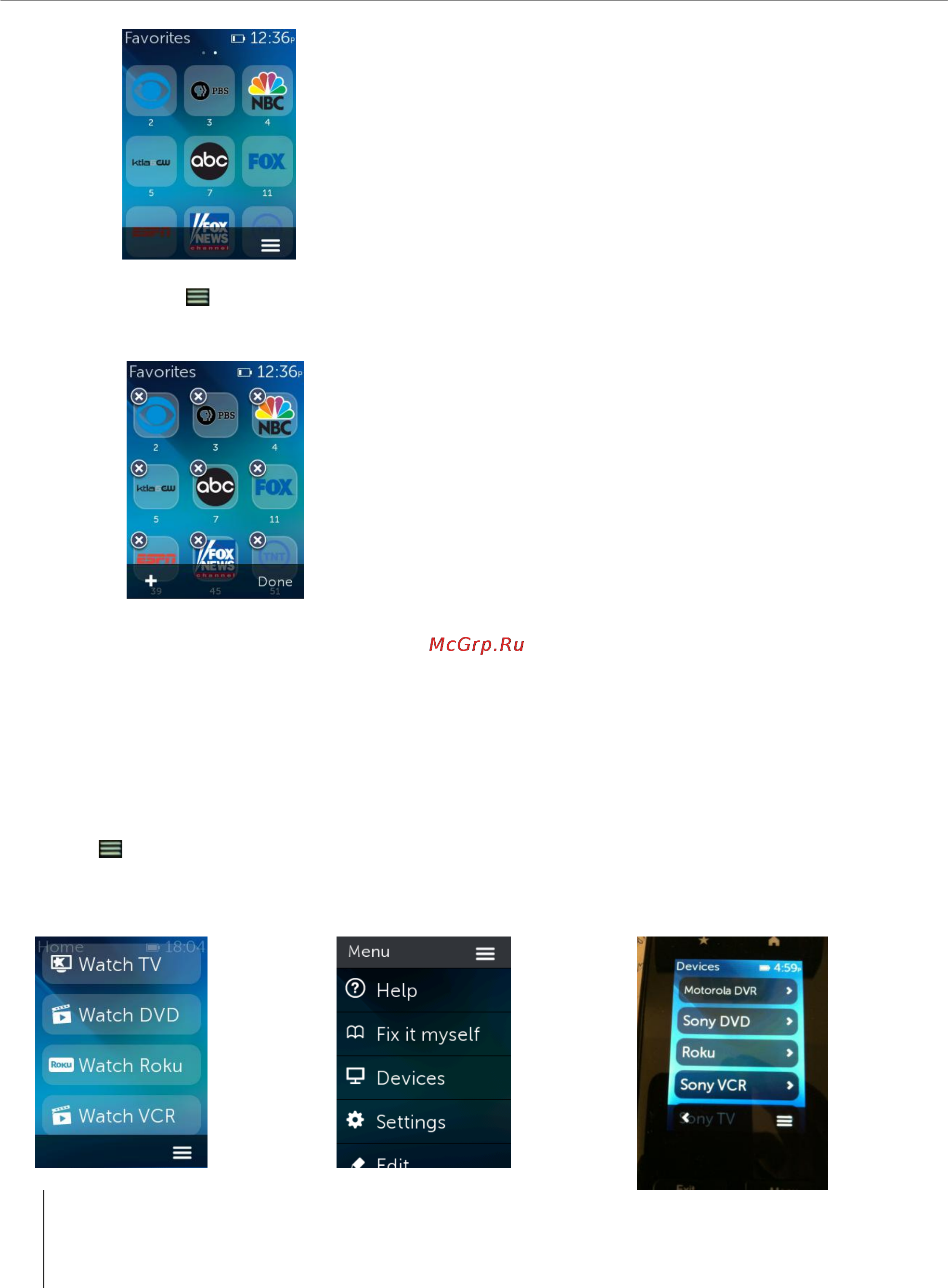 Logitech harmony ultimate [30/54] Devices