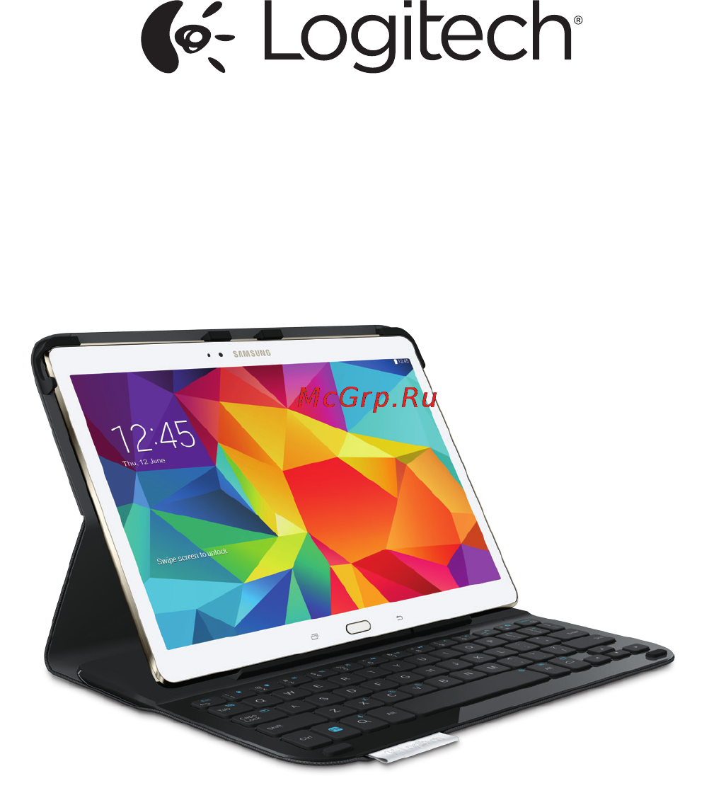Logitech wireless  keyboard type - s Инструкция по эксплуатации онлайн