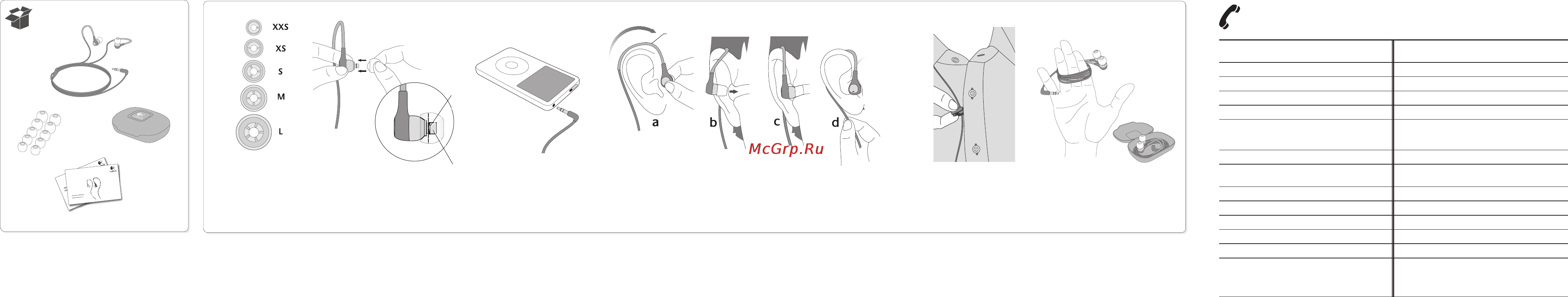 Logitech Ultimate Ears 300 [2/2] 5 4 3 2 1