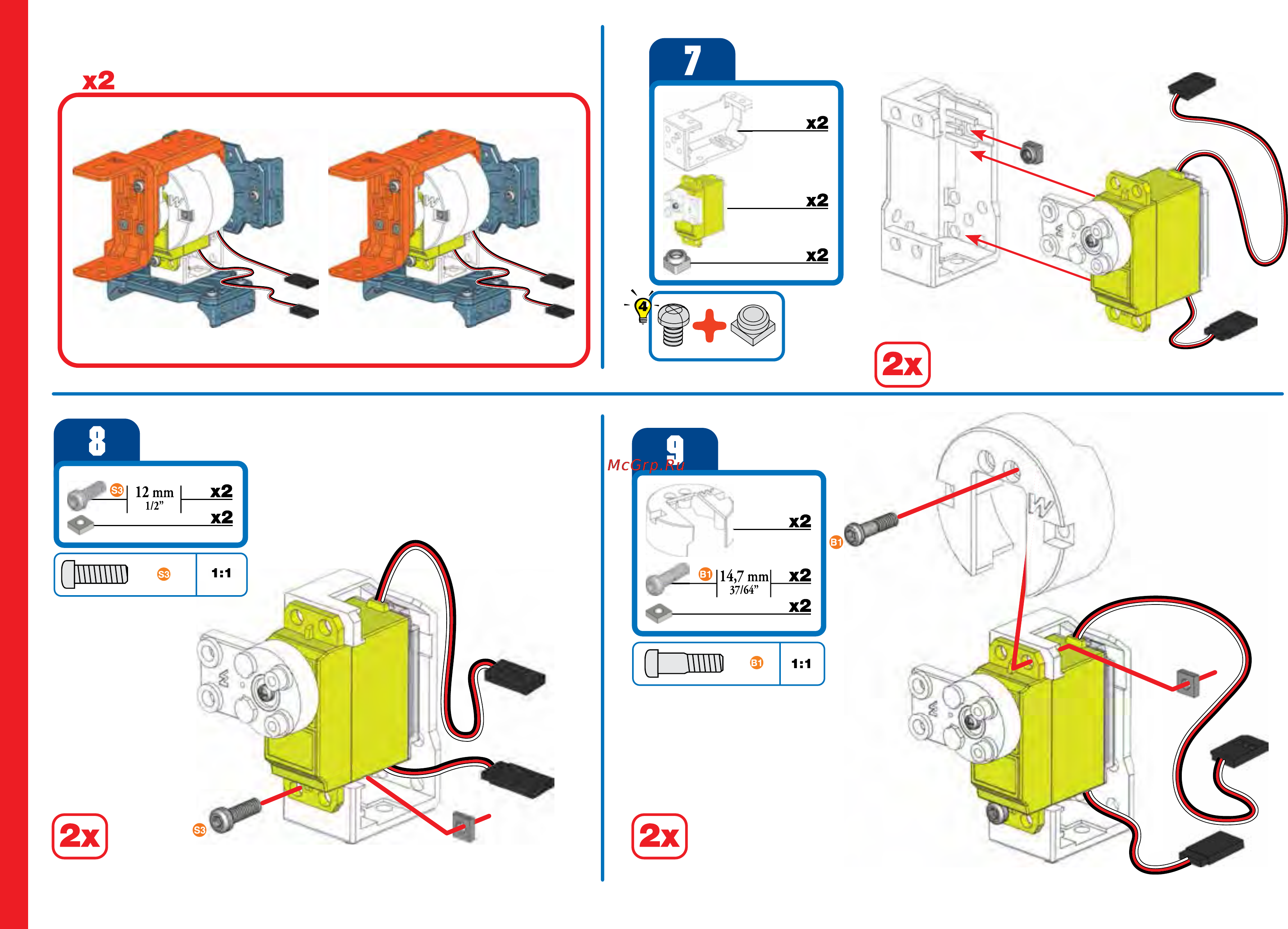 Meccano робот меканоид g15ks Инструкция по эксплуатации онлайн [10/68] 158544