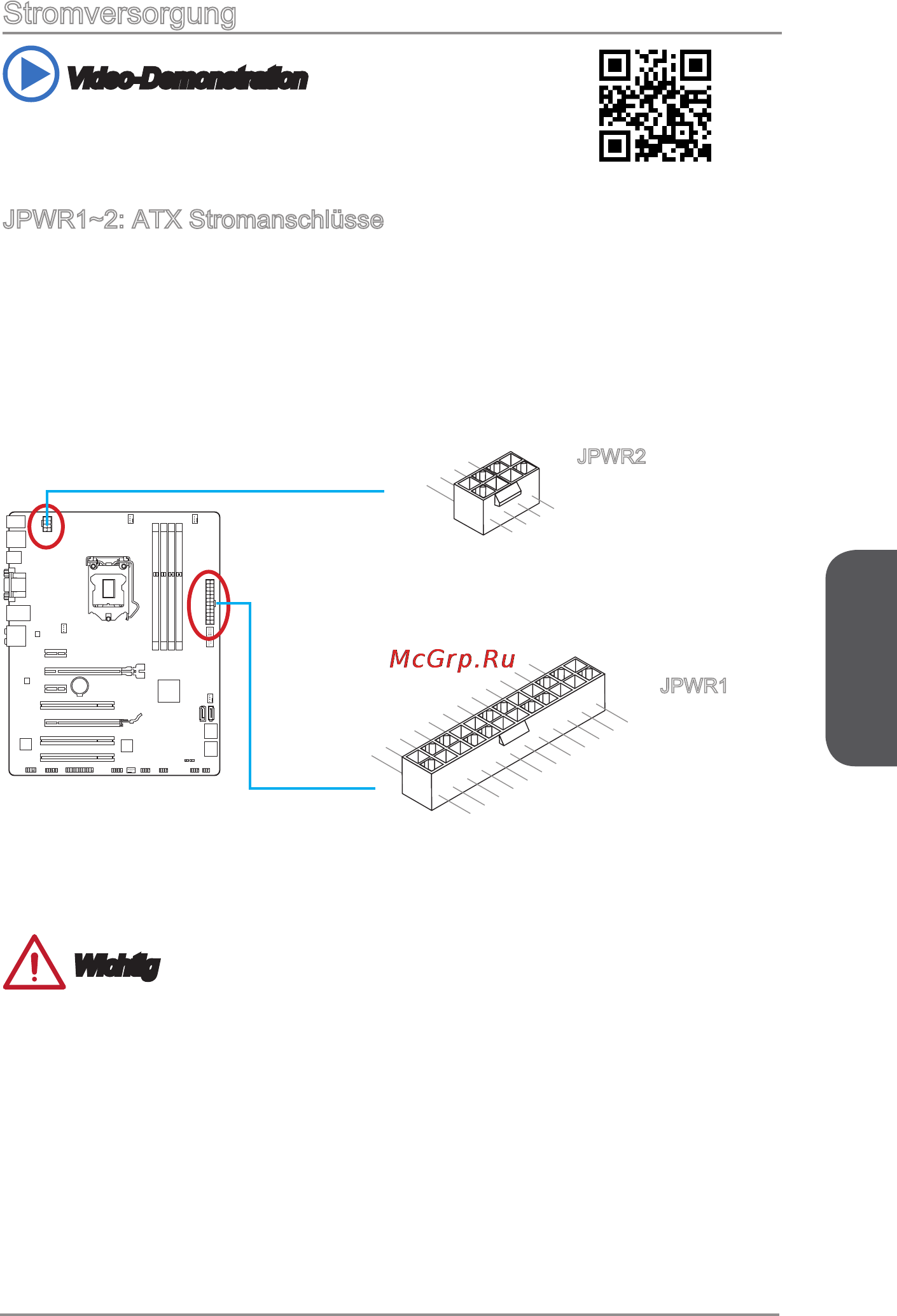 MSI z87-g43 [65/178] Stromversorgung