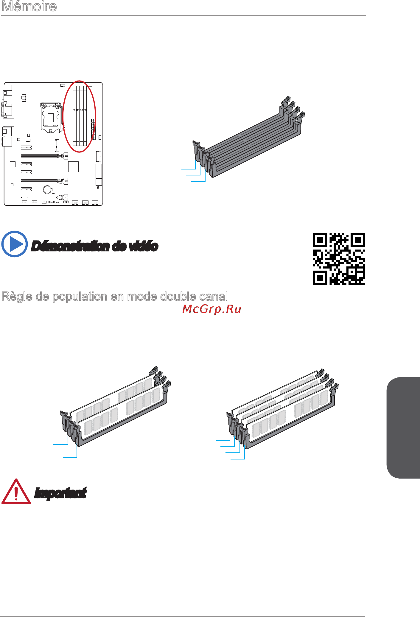 MSI z87-g45 gaming [107/190] Dual channel mode population rule