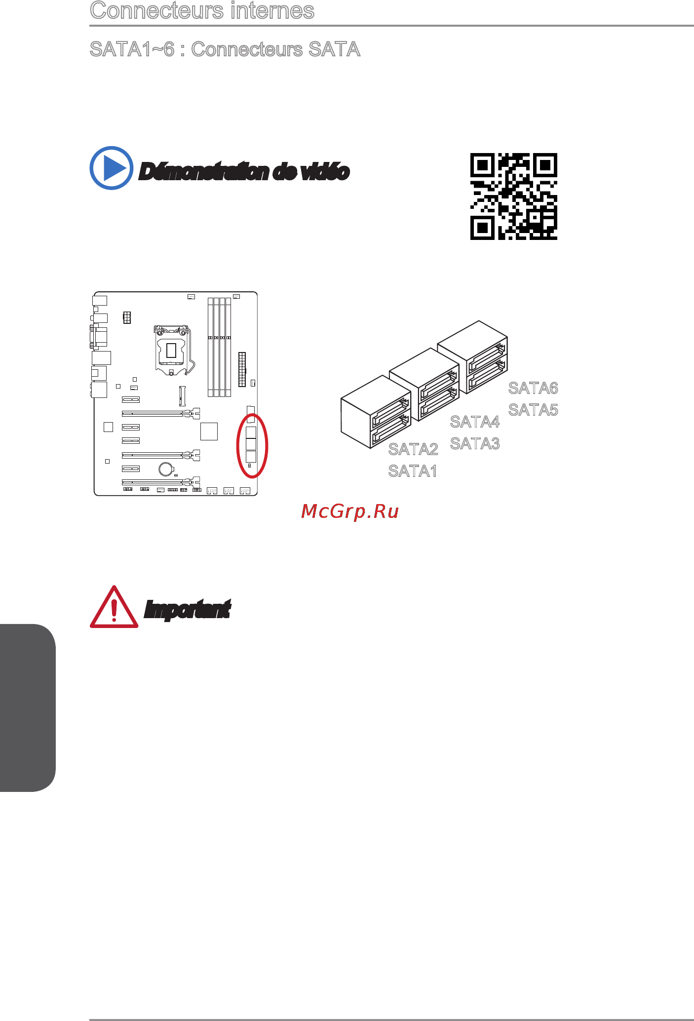 MSI z87-g45 gaming [112/190] Connecteurs internes