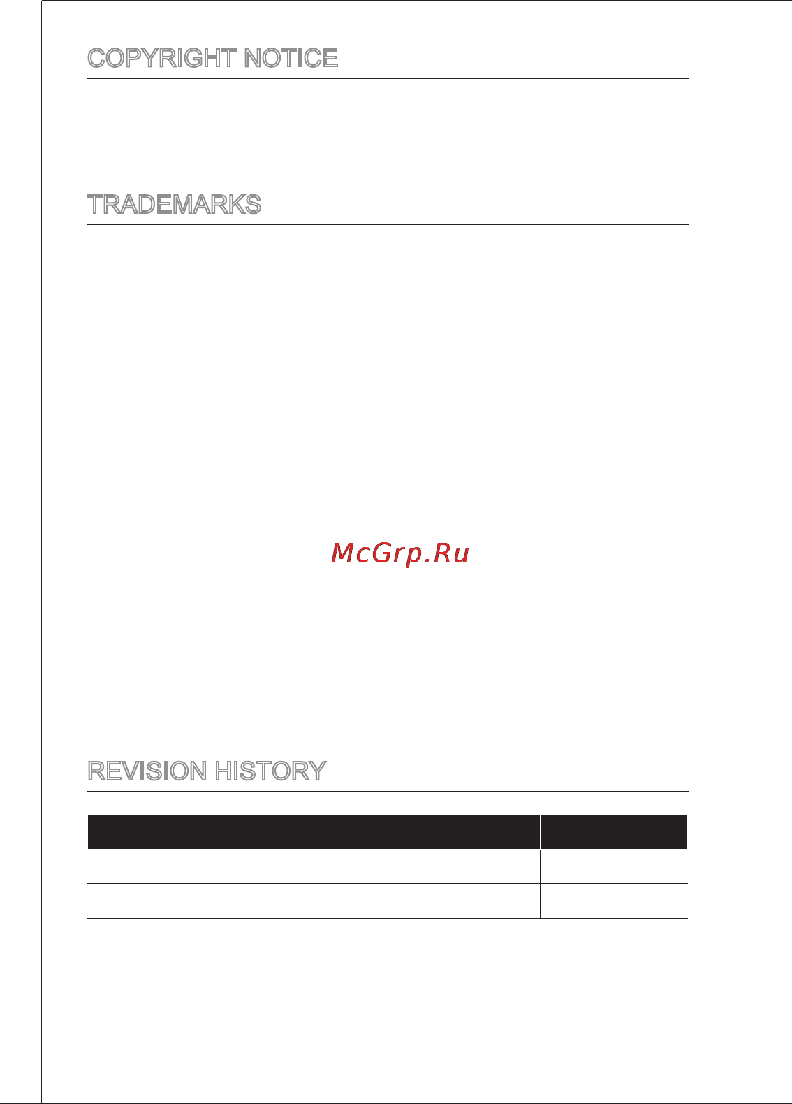 MSI 760ga-p43 (fx) [2/171] Copyright notice