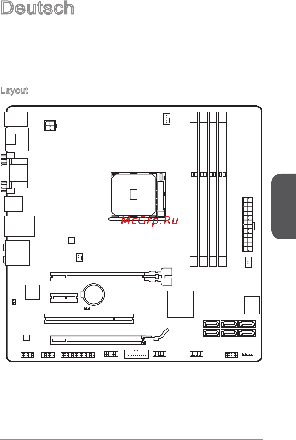 MSI a88xm-e45 v2 [77/186] Layout