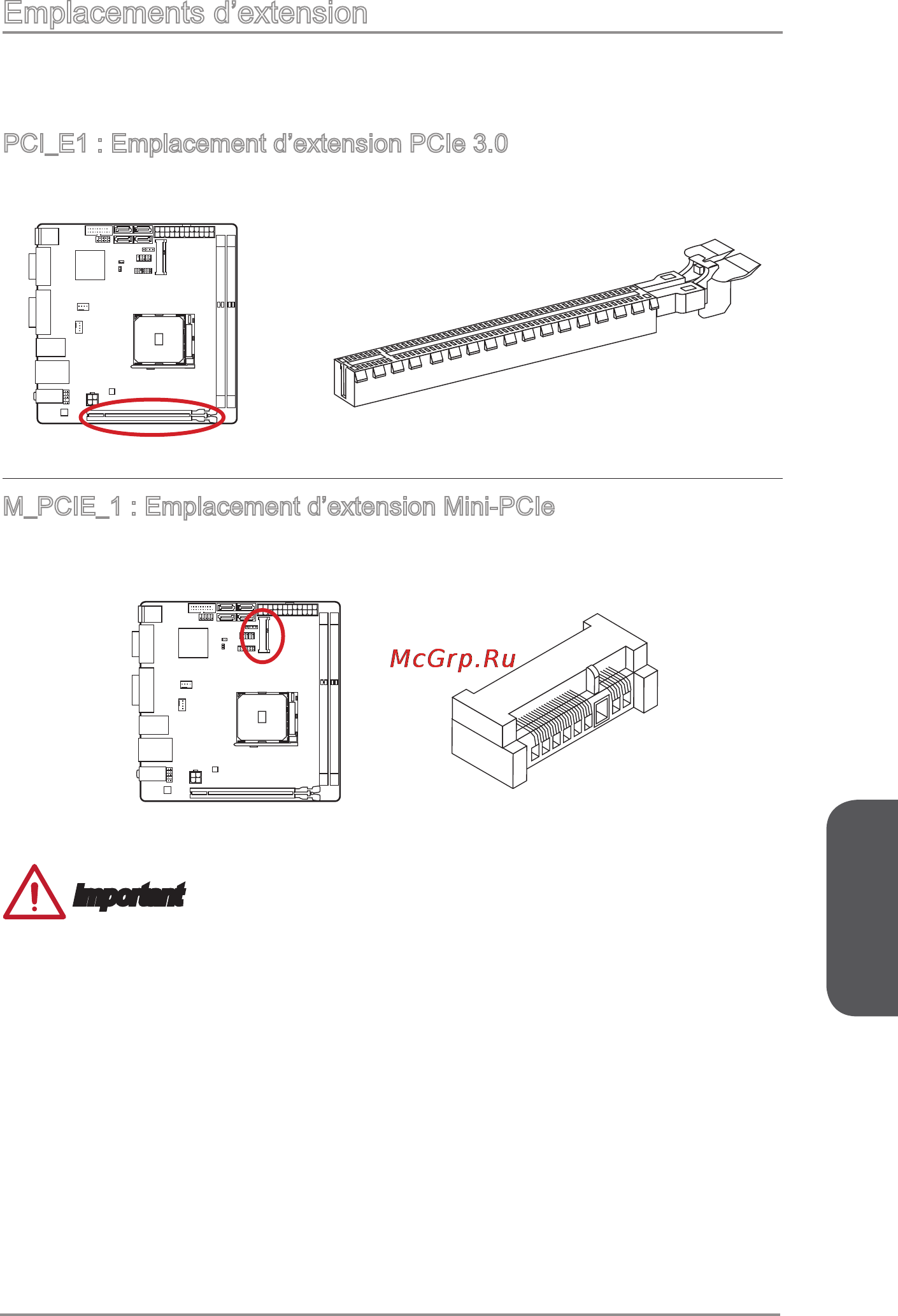 MSI a88xi ac [91/154] Emplacements d extension