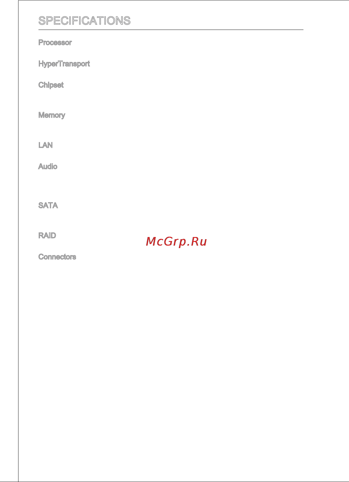 MSI 760gma-p34 (fx) [14/172] Specifications