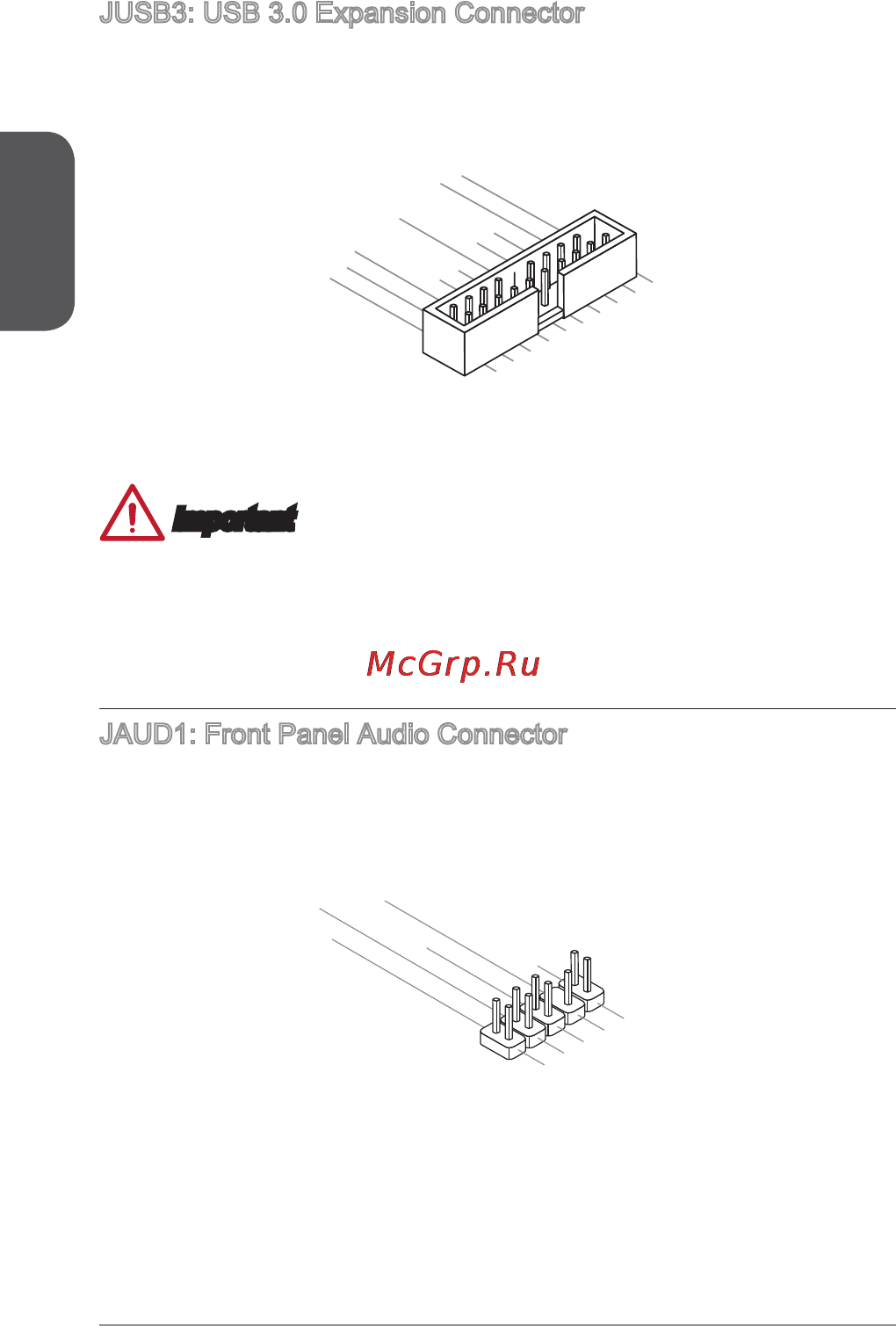 MSI h81m-e34 [22/182] Jaud front panel audio connector