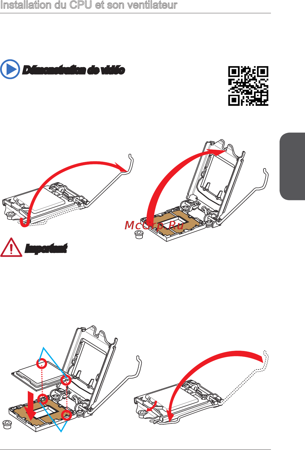 MSI h81m-e35 v2 [59/186] Installation du cpu et son ventilateur