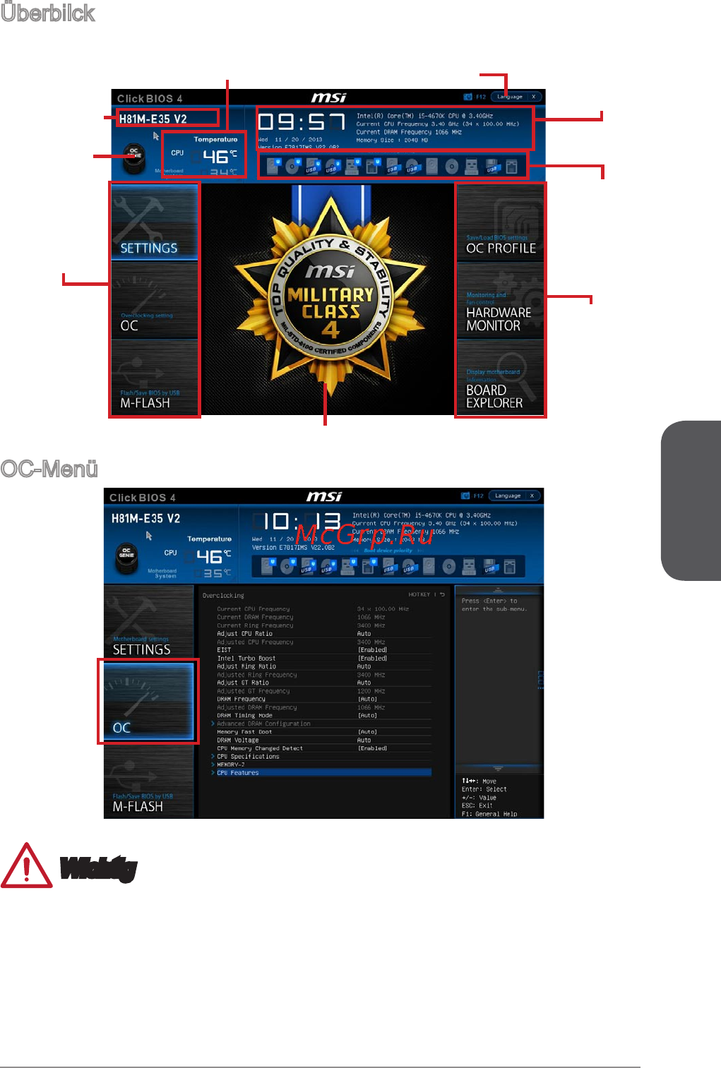 MSI h81m-e35 v2 [93/186] Wichtig
