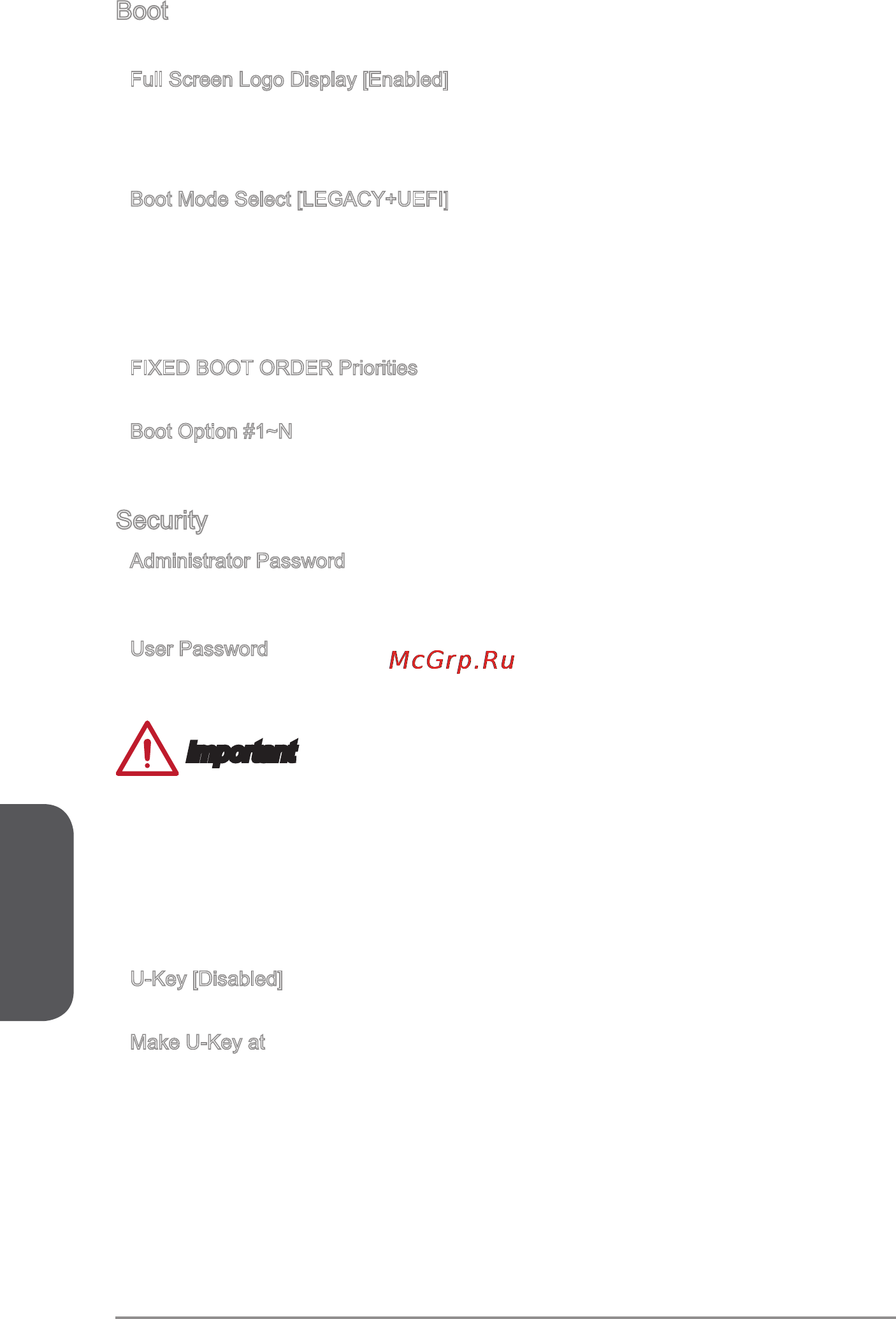 MSI z87 mpower max ac [82/116] Security