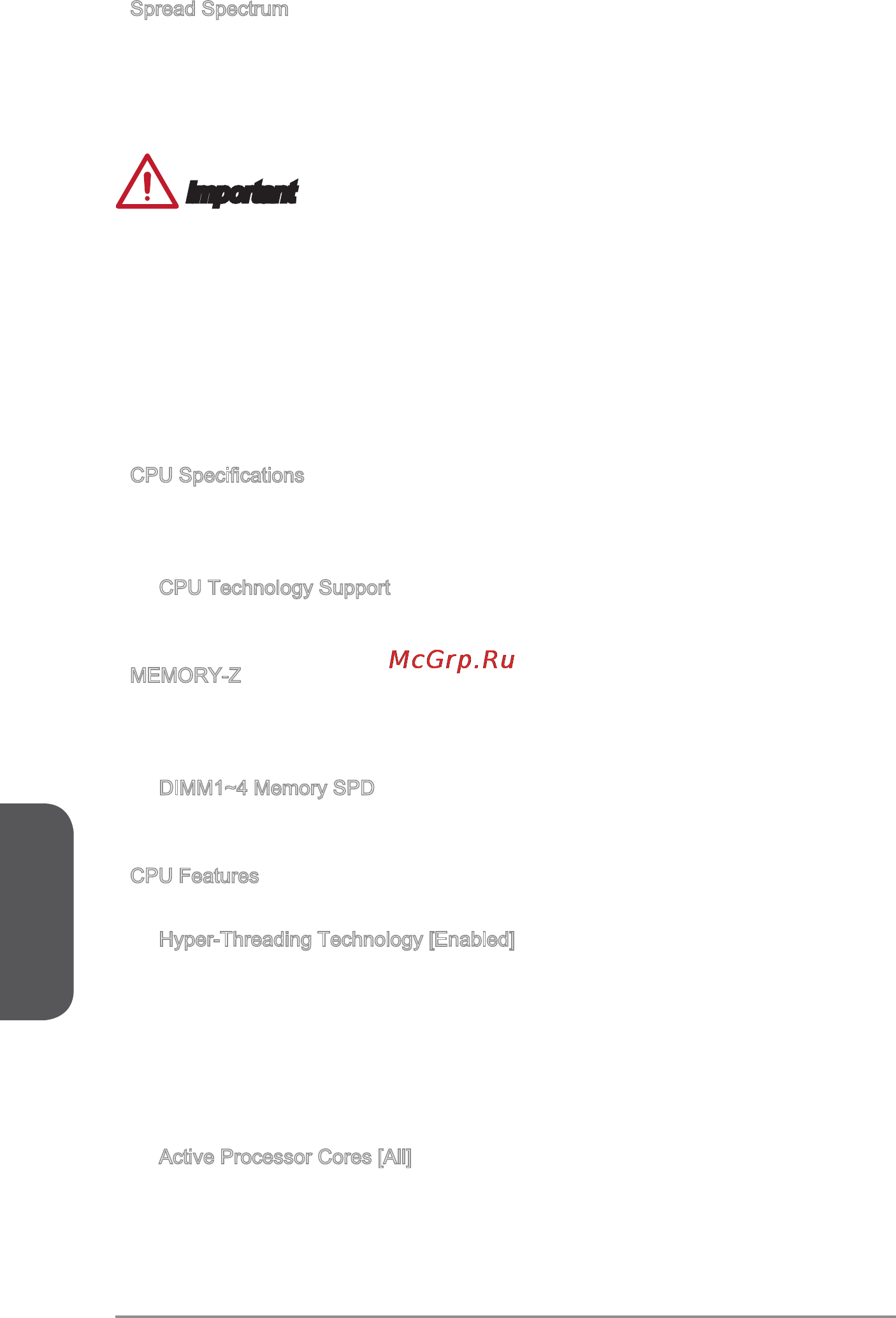 MSI z87 mpower max ac [90/116] Chapter 3