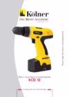 Kolner KCD 12 Инструкция по эксплуатации