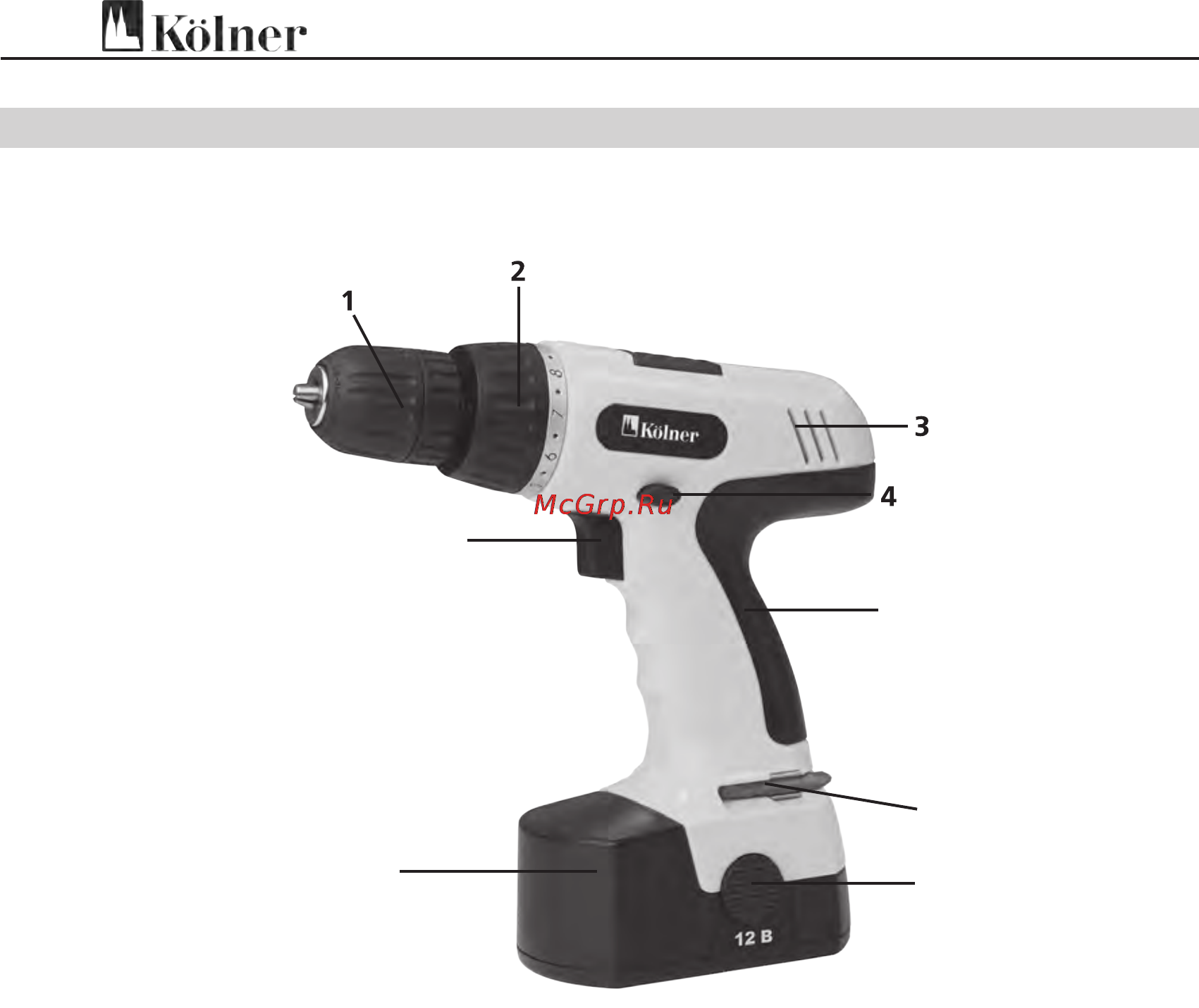Kolner KCD 12 [6/11] Составные части