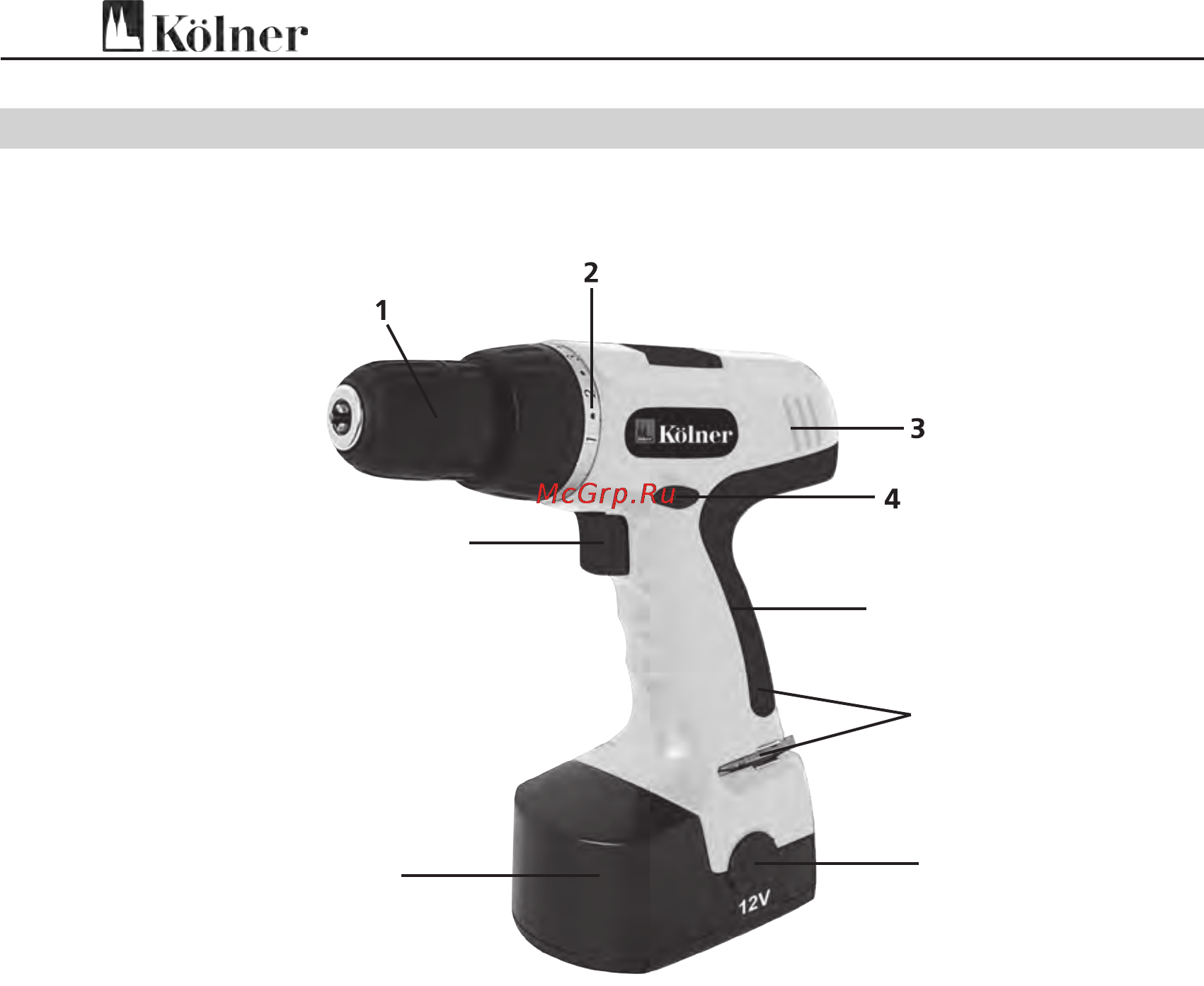 Kolner KCD 12М [6/11] Составные части