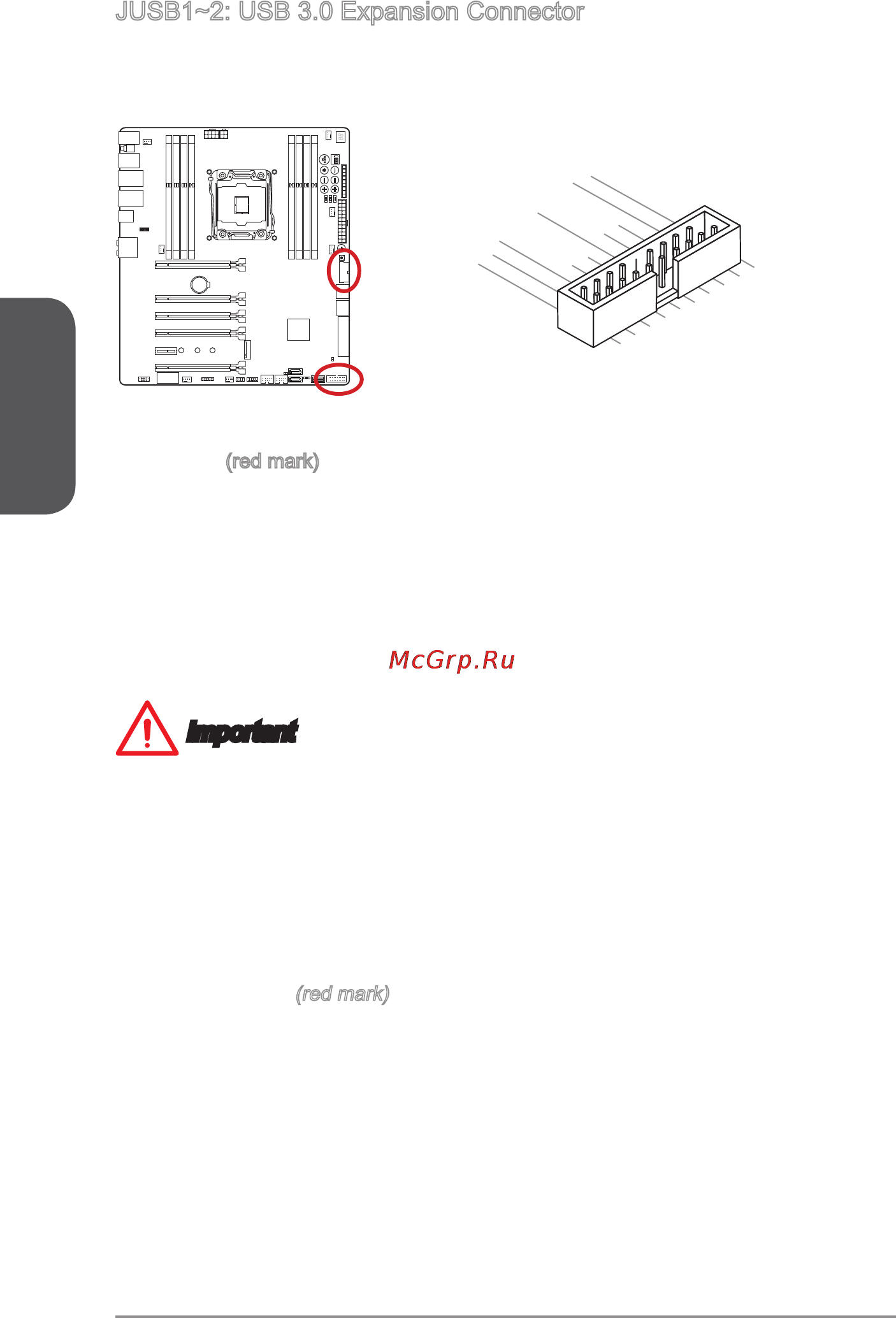 MSI x99s xpower ac [38/244] Jusb1 2 usb 3 expansion connector