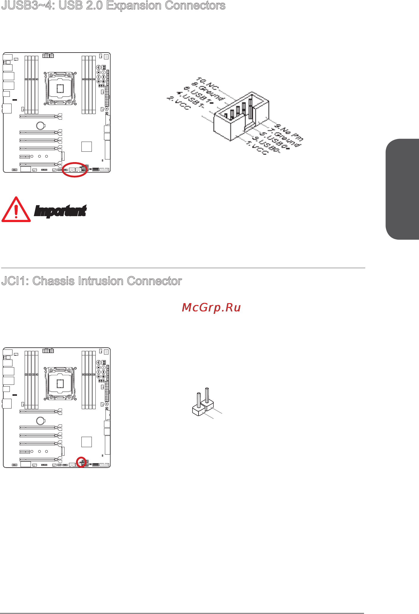 MSI x99s xpower ac [39/244] Jci1 chassis intrusion connector