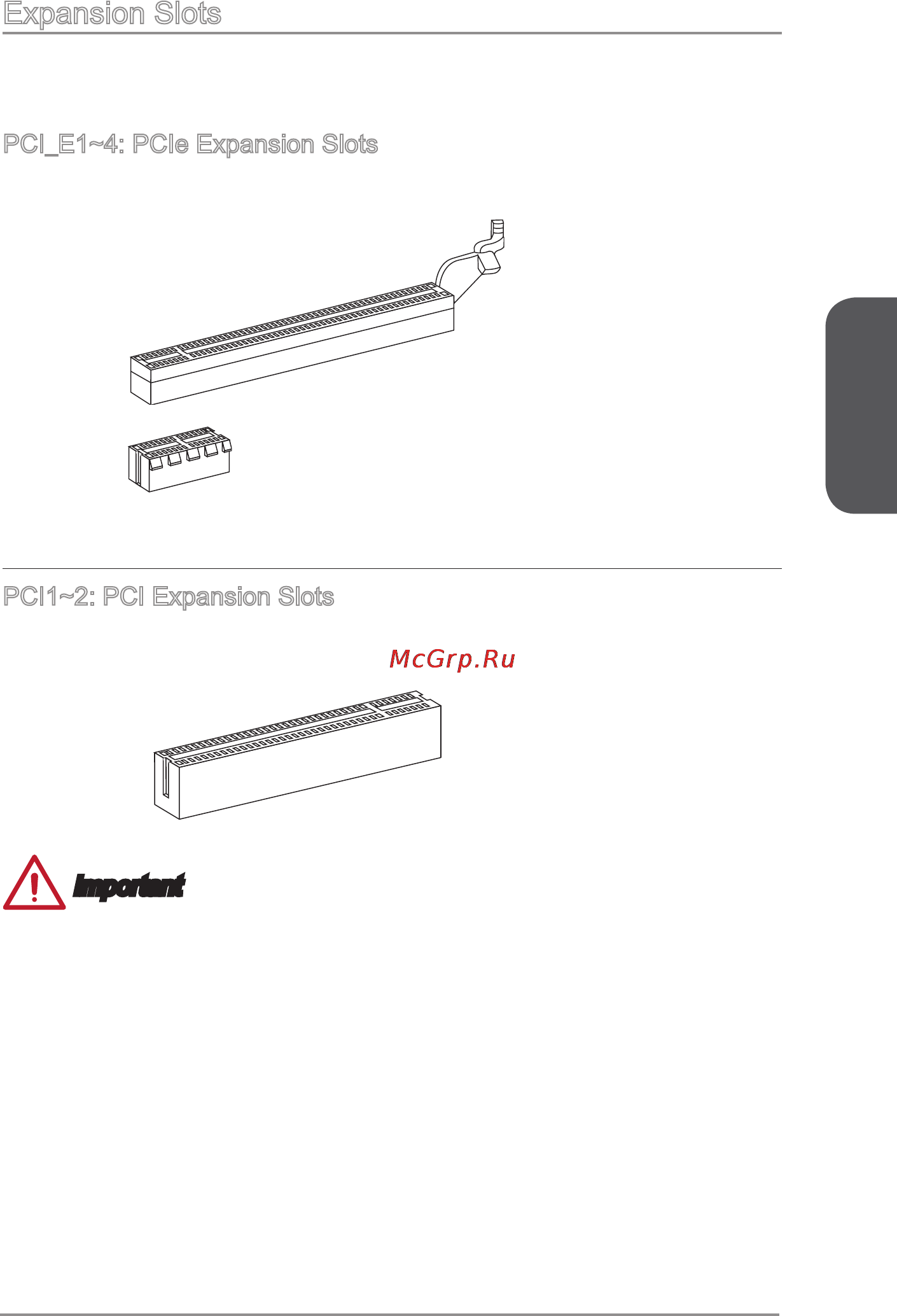 MSI 970 gaming [27/156] Pci_e1 4 pcie expansion slots