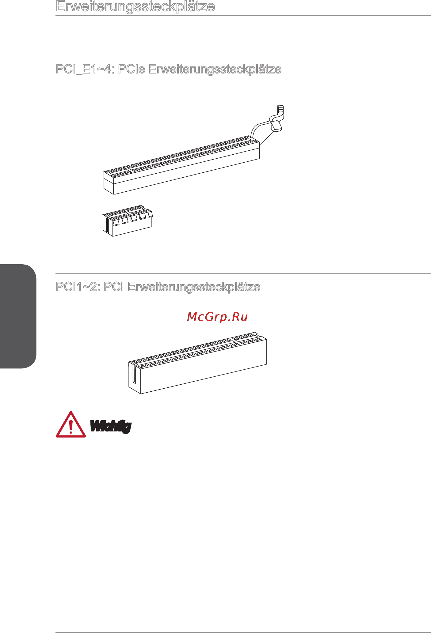 MSI 970 gaming [60/156] Pci1 2 pci erweiterungssteckplätze