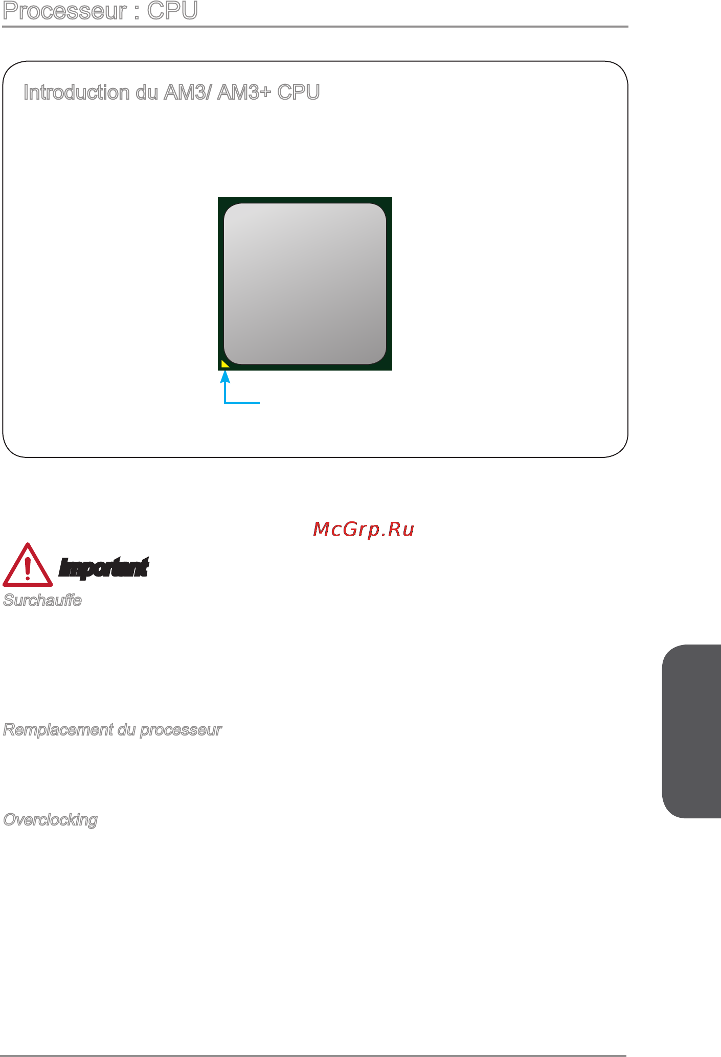 MSI 970 gaming [85/156] Processeur cpu