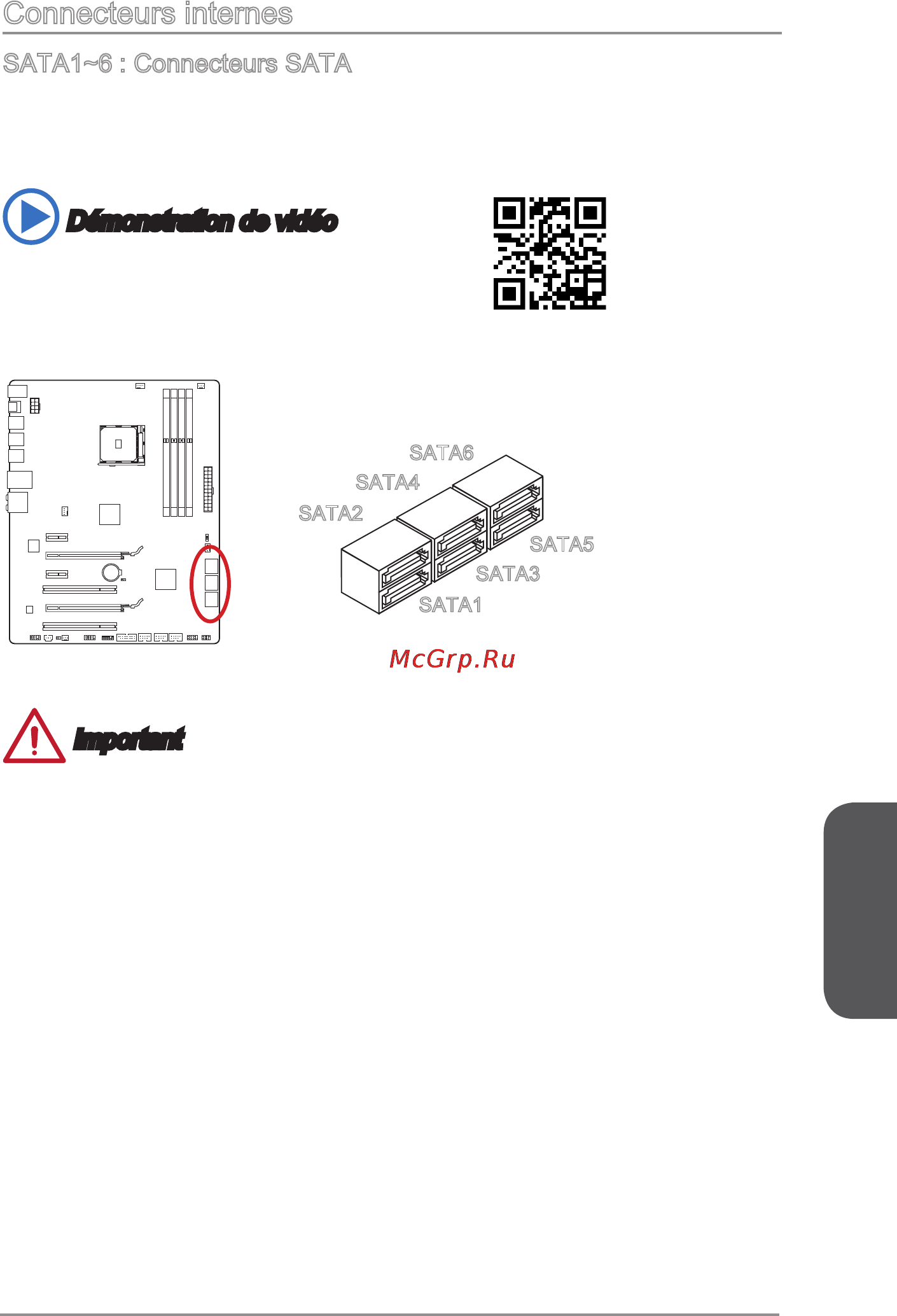 MSI 970 gaming [93/156] Connecteurs internes
